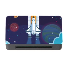 Spaceship Milkyway Galaxy Memory Card Reader With Cf by Vaneshart