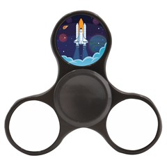 Spaceship Milkyway Galaxy Finger Spinner by Vaneshart