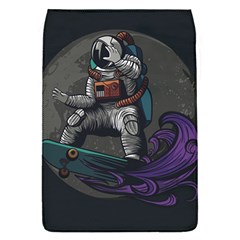 Illustration Astronaut Cosmonaut Paying Skateboard Sport Space With Astronaut Suit Removable Flap Cover (s) by Vaneshart