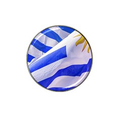 Uruguay Flags Waving Hat Clip Ball Marker