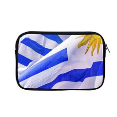 Uruguay Flags Waving Apple Macbook Pro 13  Zipper Case by dflcprintsclothing