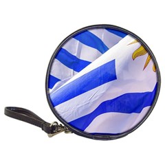 Uruguay Flags Waving Classic 20-cd Wallets