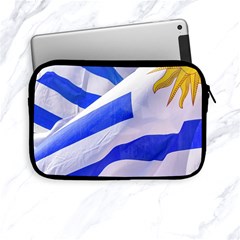 Uruguay Flags Waving Apple Ipad Mini Zipper Cases by dflcprintsclothing