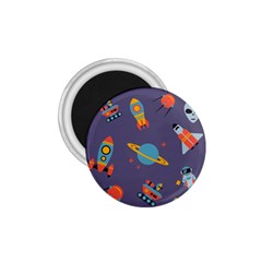 Space Seamless Pattern 1.75  Magnets