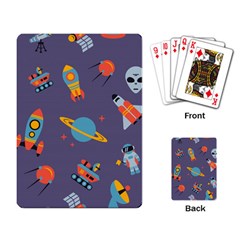 Space Seamless Pattern Playing Cards Single Design (Rectangle)