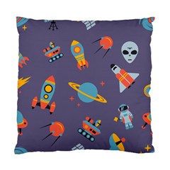 Space Seamless Pattern Standard Cushion Case (Two Sides)