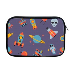 Space Seamless Pattern Apple MacBook Pro 17  Zipper Case