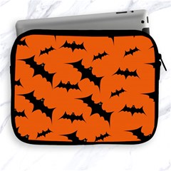 Halloween Card With Bats Flying Pattern Apple Ipad 2/3/4 Zipper Cases by Vaneshart