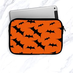 Halloween Card With Bats Flying Pattern Apple Ipad Mini Zipper Cases by Vaneshart