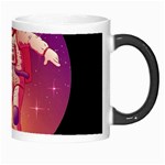 Astronaut Spacesuit Standing Surfboard Surfing Milky Way Stars Morph Mugs Right