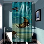 Awesome Steampunk Manta Rays Shower Curtain 36  x 72  (Stall)  Curtain(36 X72 ) - 33.26 x66.24  Curtain(36 X72 )