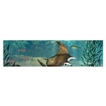 Awesome Steampunk Manta Rays Satin Scarf (Oblong) Front