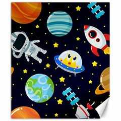 Space Seamless Pattern Canvas 20  X 24  by Vaneshart