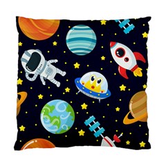 Space Seamless Pattern Standard Cushion Case (one Side) by Vaneshart