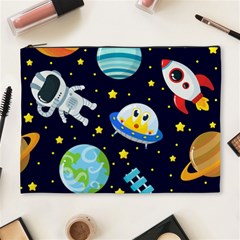 Space Seamless Pattern Cosmetic Bag (xl) by Vaneshart