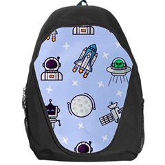 Seamless Pattern With Space Theme Backpack Bag by Vaneshart