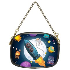 Spaceship Astronaut Space Chain Purse (two Sides) by Vaneshart