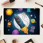 Spaceship Astronaut Space Cosmetic Bag (XL) Back