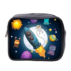 Spaceship Astronaut Space Mini Toiletries Bag (two Sides) by Vaneshart