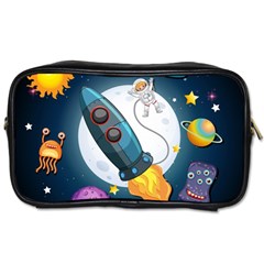 Spaceship Astronaut Space Toiletries Bag (two Sides) by Vaneshart