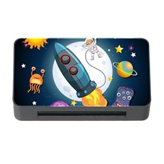 Spaceship Astronaut Space Memory Card Reader With Cf by Vaneshart