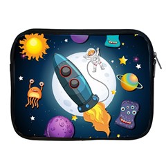 Spaceship Astronaut Space Apple Ipad 2/3/4 Zipper Cases by Vaneshart