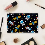 Seamless Adventure Space Vector Pattern Background Cosmetic Bag (Medium) Front