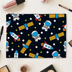 Seamless Adventure Space Vector Pattern Background Cosmetic Bag (xl) by Vaneshart