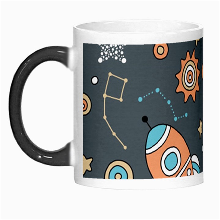 Space Seamless Pattern Morph Mugs