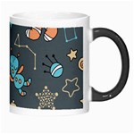 Space Seamless Pattern Morph Mugs Right