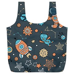 Space Seamless Pattern Full Print Recycle Bag (xl) by Vaneshart