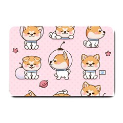 Set Kawaii Smile Japanese Dog Cartoon Small Doormat  by Vaneshart