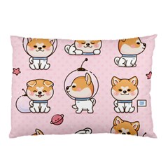 Set Kawaii Smile Japanese Dog Cartoon Pillow Case by Vaneshart