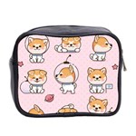 Set Kawaii Smile Japanese Dog Cartoon Mini Toiletries Bag (Two Sides) Back