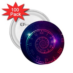 Time Machine 2 25  Buttons (100 Pack)  by Vaneshart