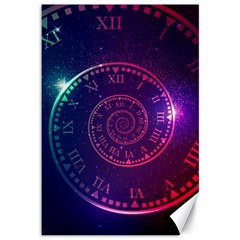 Time Machine Canvas 12  X 18  by Vaneshart