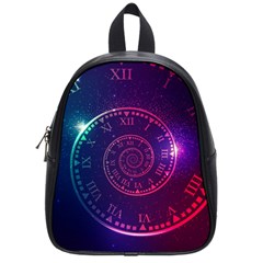 Time Machine School Bag (small) by Vaneshart