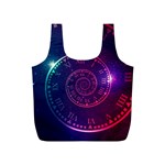 Time Machine Full Print Recycle Bag (S) Back