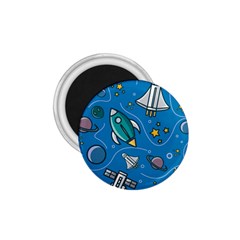 About Space Seamless Pattern 1 75  Magnets by Vaneshart