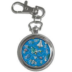 About Space Seamless Pattern Key Chain Watches by Vaneshart