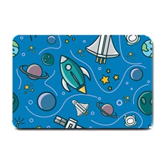 About Space Seamless Pattern Small Doormat  by Vaneshart