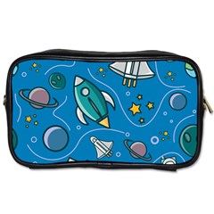 About Space Seamless Pattern Toiletries Bag (one Side) by Vaneshart