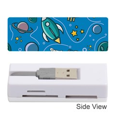 About Space Seamless Pattern Memory Card Reader (stick) by Vaneshart