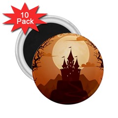 Beautiful Castle 2 25  Magnets (10 Pack)  by Vaneshart