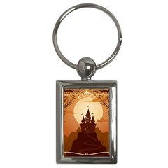 Beautiful Castle Key Chain (rectangle) by Vaneshart