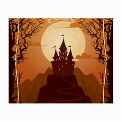 Beautiful Castle Small Glasses Cloth (2 Sides) by Vaneshart