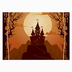 Beautiful Castle Large Glasses Cloth by Vaneshart