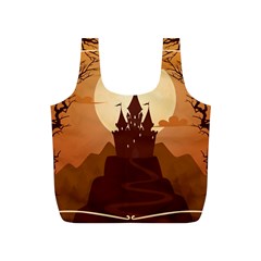 Beautiful Castle Full Print Recycle Bag (s) by Vaneshart