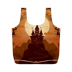 Beautiful Castle Full Print Recycle Bag (m) by Vaneshart