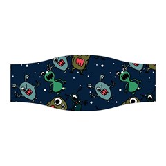 Monster Alien Pattern Seamless Background Stretchable Headband by Vaneshart